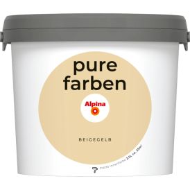 Seinavärv Alpina Pure Farben Beigegelb 2,5 l 