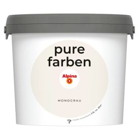 Seinavärv Alpina Pure Farben Mondgrau 2,5 l 