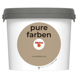 Seinavärv Alpina Pure Farben Lehmbraun 2,5 l 
