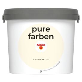 Seinavärv Alpina Pure Farben Cremebeige 2,5 l 
