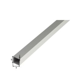Nelikanttoru alumiinium 10 x 10 x 2000 mm