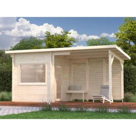 Aiasaun Palmako Sanna terrassiga 10,0 m²