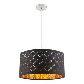 Rippvalgusti Globe Clarke Ø 45 cm