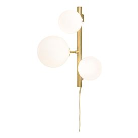Seinavalgusti Scan Lamps Molekyl messing