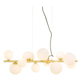 Rippvalgusti Aneta Molekyl Messing