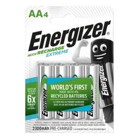 Akupatareid Energizer Recharge Extreme AA HR6 NiMH 1.2 V – 4 tk pakis