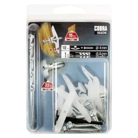 Nailontüüber Cobra Toggles S 6 x 26 mm 10 tk