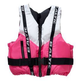 Ohutusvest Baltic Genua 40 - 50 kg valge/roosa
