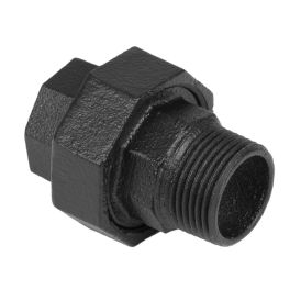 Kaksiknippel Walteco RT-58 must 3/4” x 3/4” 2 tk