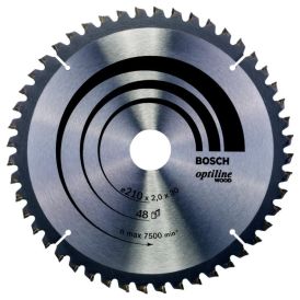 Saeketas Bosch Optiline Wood 210 x 2 x 30 mm Z48