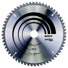 Saeketas Bosch Optiline Wood 254 x 30 mm