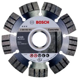 Teemantlõikeketas Bosch Best for concrete 115 mm
