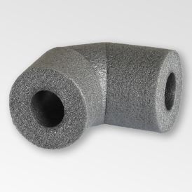 Toruisolatsiooni põlv 90° Ø18 mm / 13 mm hall