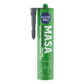 Universaalne liimi- ja tihendusmass Kiilto Pro Masa tumehall 290 ml