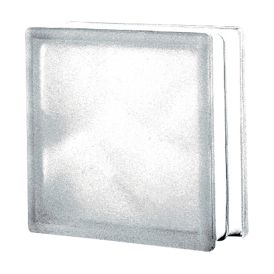 Klaasplokk Wave Sahara matt 190 x 190 x 80 mm