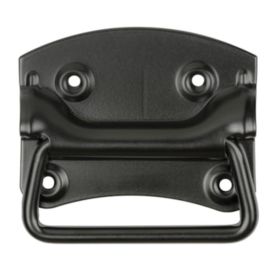 Käepide 100 x 80 mm must