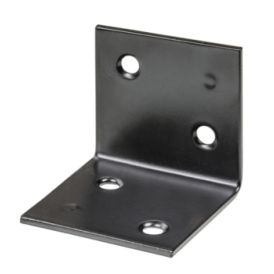 Naelutusnurk lai 50 x 50 mm must