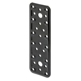 Naelutusplaat 160 x 50 mm must