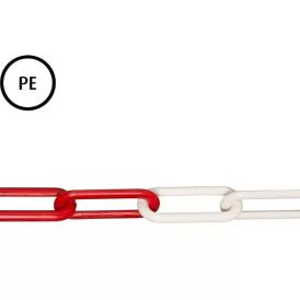 Piirdekett Stabilit 8 mm punane/valge, jooksva meetriga