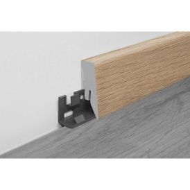 Põrandaliist Riverside MDF 18 x 50 x 2600 mm tamm