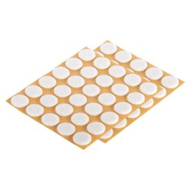 Mööblivilt Fix-o-moll 17 mm valge 60 tk