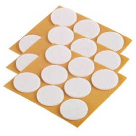 Mööblivilt Fix-o-moll 28 mm valge 24 tk