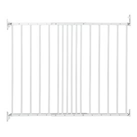 Turvavärav Stadig valge, metallist 625 - 1068 x 720 mm