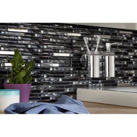 Klaasmosaiik HuH Mosaik Diamond Mix XCM GV878 33,8 x 29,8 cm