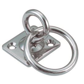 Kinnitusaas Marinetech pöörlev rõngaga rst 30 x 35 mm