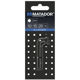 Torx võtmete komplekt T10, T15, T20