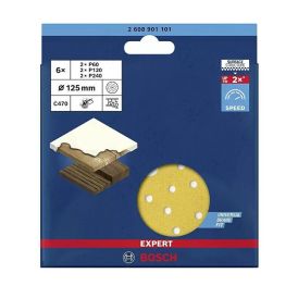 Lihvpaber Bosch Expert C470, 125 mm 6 tk