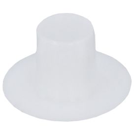 Kattekork 10 x 5 mm valge plast