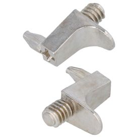 Riiulikandur 5 mm kruvitav teras