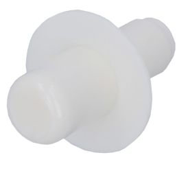 Riiulikandur 5 x 6 mm valge