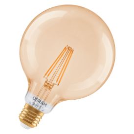 LED-lamp Airam Smart Globe 53  6W E 27, kuldne