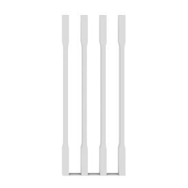 Trepi piirdelipp Lundbergs Helsinki valge 41 x 41 x 1030 mm 4 tk