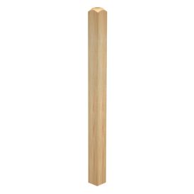 Trepipiirde otsapost Oslo, sirge 86 x 86 x 1200 mm