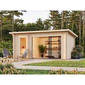 Aiasaun Palmako Sanna puhkeruumiga 21,8 m²