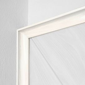 Sisenurgaliist Logoclic MDF, sile valge. 22 x 22 x 2600 mm