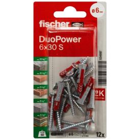 Tüübel kruviga Fischer Duopower 6 x 30 S K