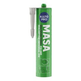 Universaalne liimi- ja tihendusmass Kiilto Pro Masa helehall 290 ml
