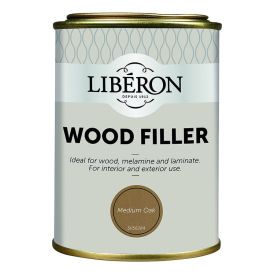 Puukitt Liberon Wood Filler 200 ml Medium Oak