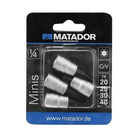 Padrunvõtmete komplekt Matador TX20 - TX40