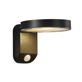 Päikesepatareiga seinavalgusti Nordlux Rica Round LED