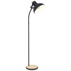 Põrandavalgusti Eglo Lubenham must E27 28W 160 cm