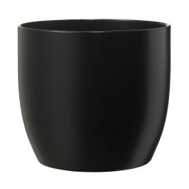 Ümbrispott Basel Fashion Ø 19 cm, must