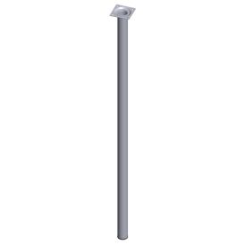 Mööblijalg Element System ümar kroom 700 mm ⌀ 30 mm