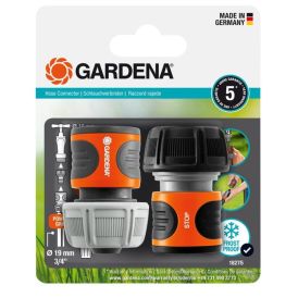 Voolikuliitmikute komplekt Gardena 19 mm