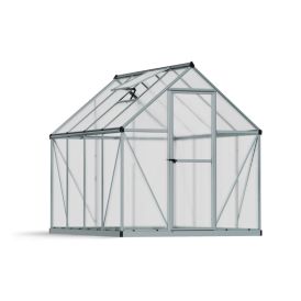 Kasvuhoone Palram-Canopia Mythos 4,6 m², hõbedane