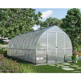 Kasvuhoone Palram-Canopia Bella 14,7 m², hõbedane
